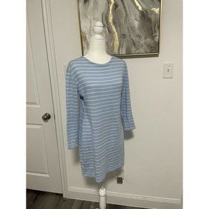 Sail to Sable Striped Long Sleeve Dress